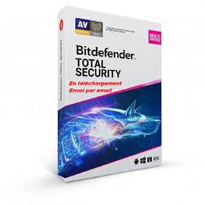 Bitdefender Total Security 2026 – Multidevice – 3 App 1 An – PC Mac Android iOS – Edition Europe