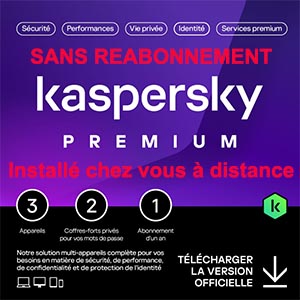 Kaspersky Premium 2026 – Multidevice 3 App 1 An – PC Mac Android iOS – Edition Française + Installation